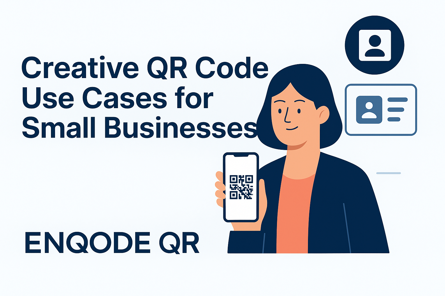 QR code use cases for small businesses - Enqode QR