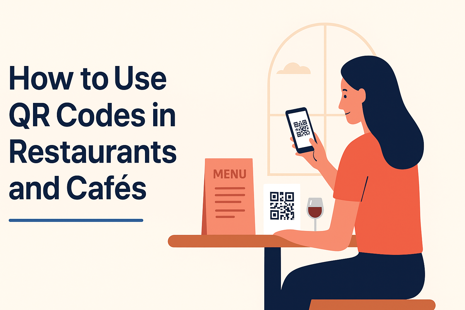 How to use QR codes in restaurants and cafés for menus, promotions, and customer engagement